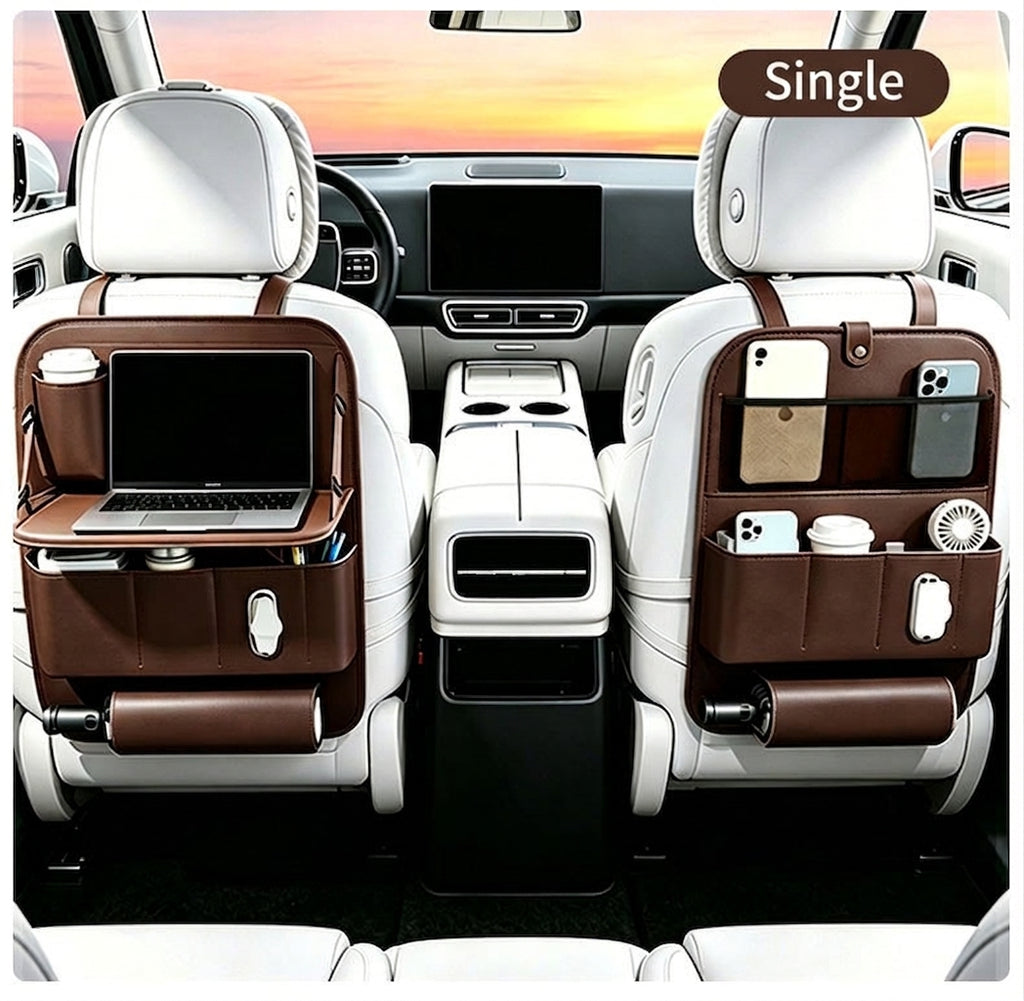 Car seat back storage bag, car hanging bag, small tabletop board seat, rear seat rear seat storage box, storage bag