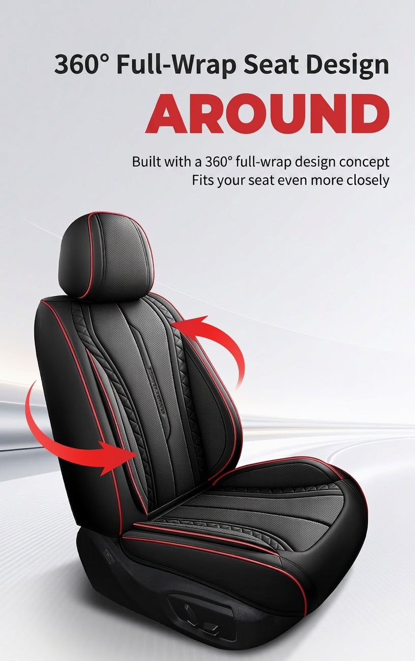 Cross-border car seat cushions, universal premium feel all-season car seat cushions, full-coverage car protection wholesale car seat cushions