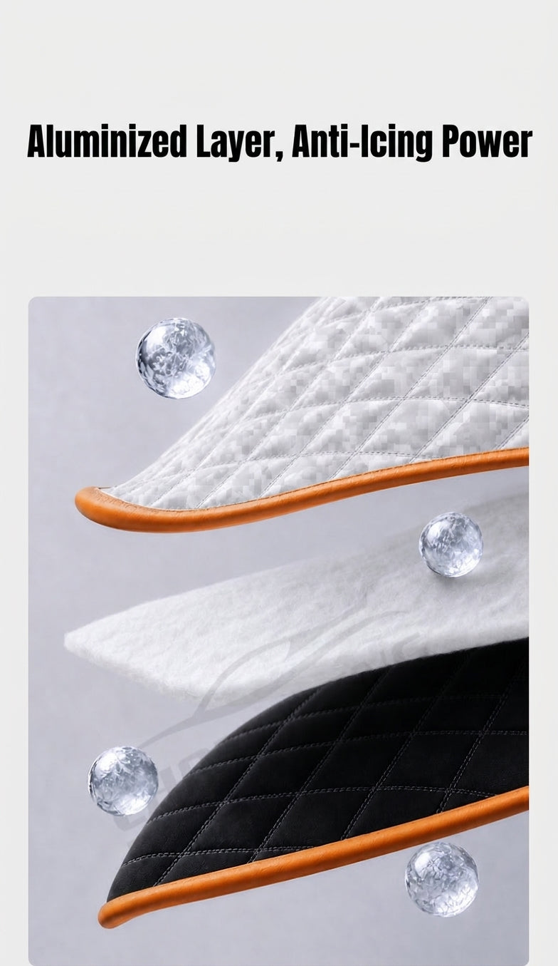 Car Snow Cover Half Hood Windshield Protector
