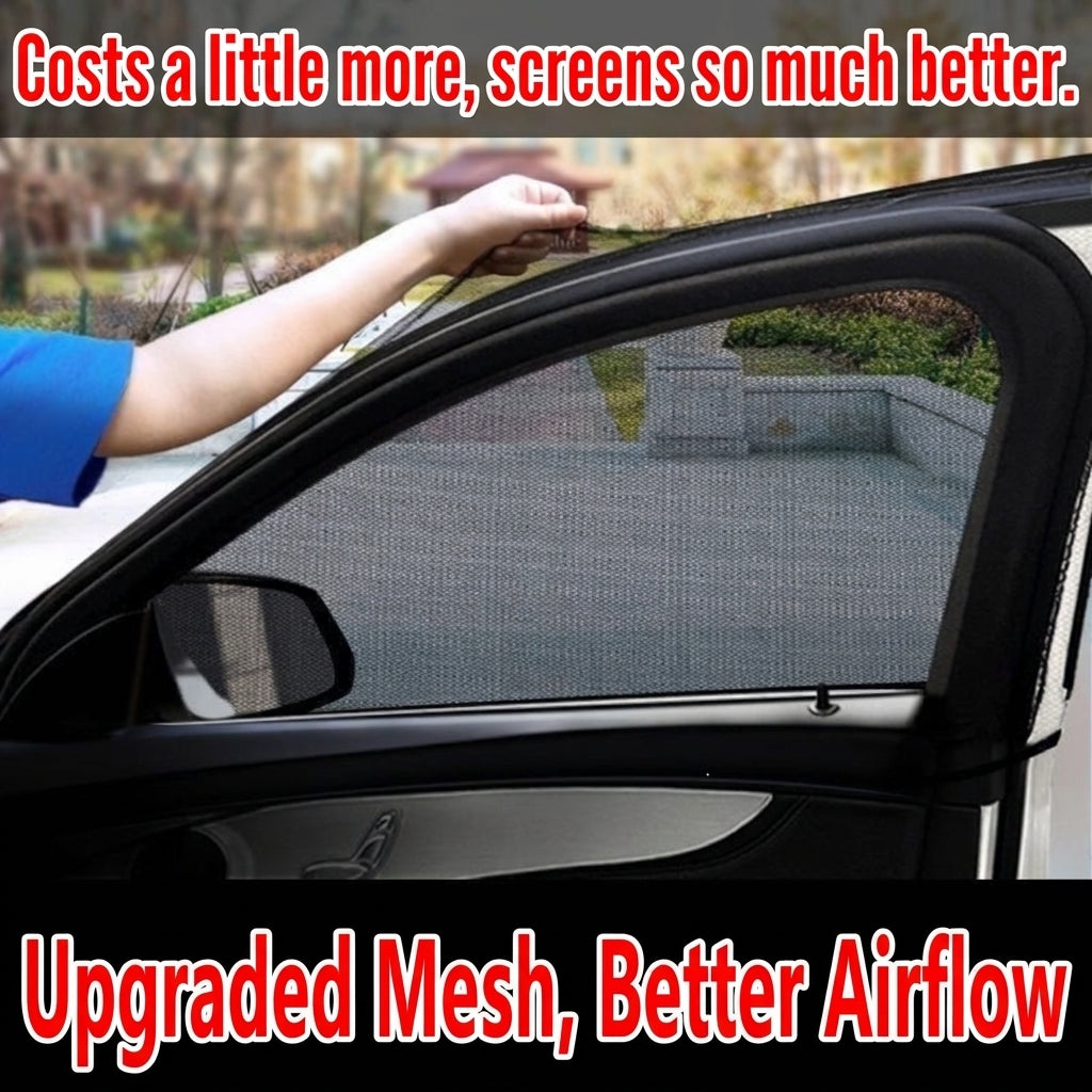 Car Window Mosquito Screen - Universal Fit