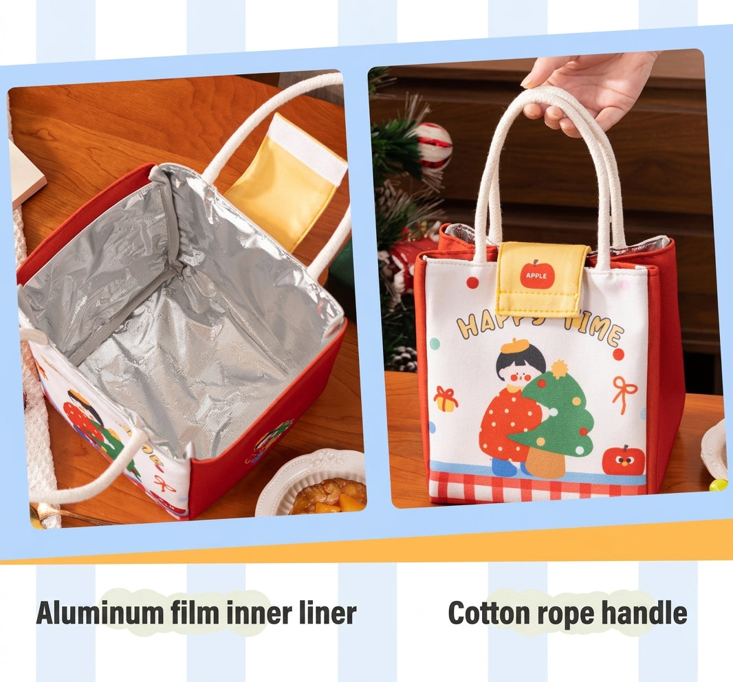 Lunch Box Bag, Large Capacity Handheld