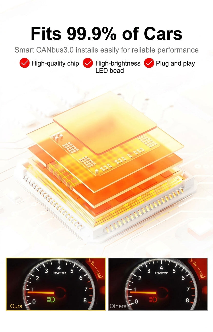 Car LED reading light T10 4014 bead high-brightness focused car instrument light 24SMD decoding small light