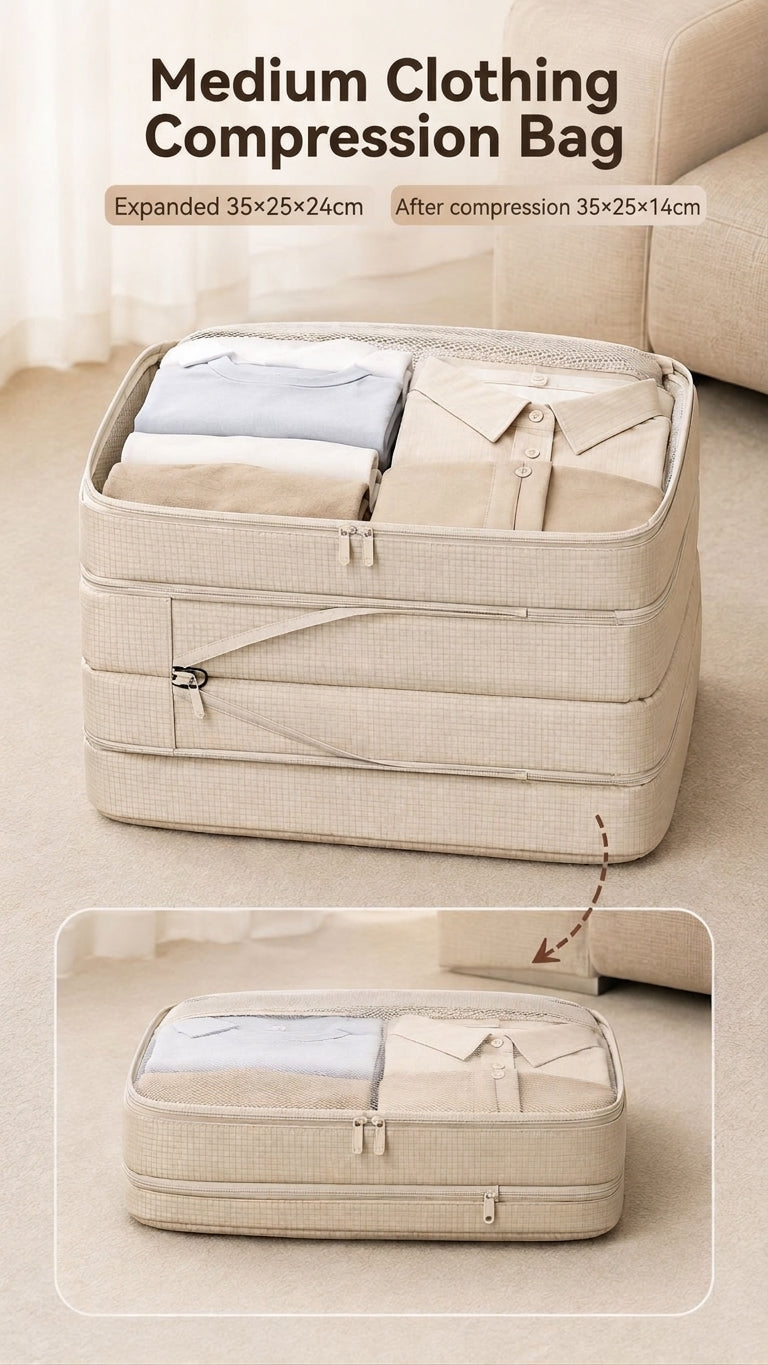 Travel Compression Storage Bag Set
