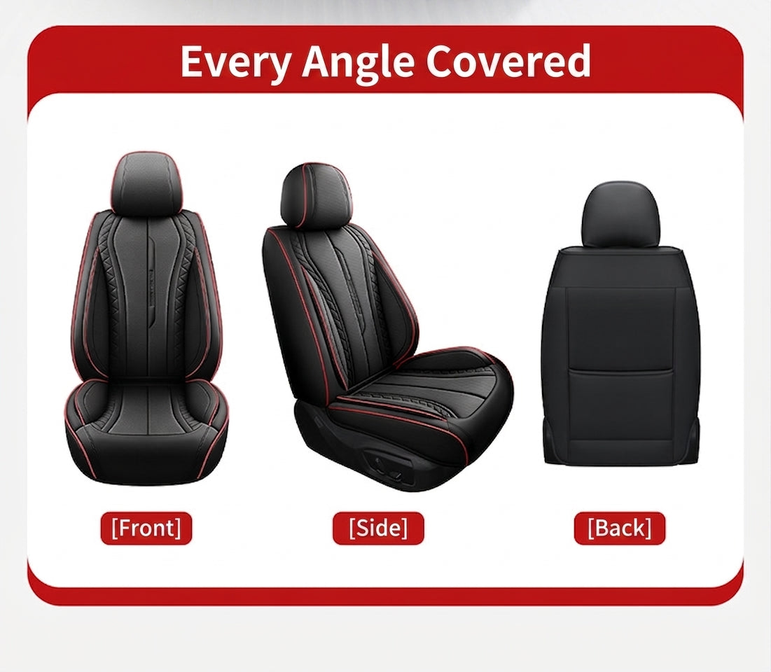 Cross-border car seat cushions, universal premium feel all-season car seat cushions, full-coverage car protection wholesale car seat cushions