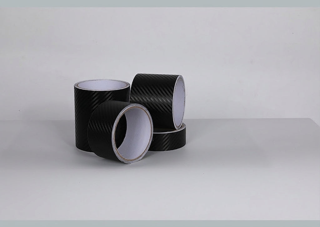 3D carbon fiber car stickers, door sill protection strips, bumper scratch and anti-collision tape, motorcycle and bicycle waterproof