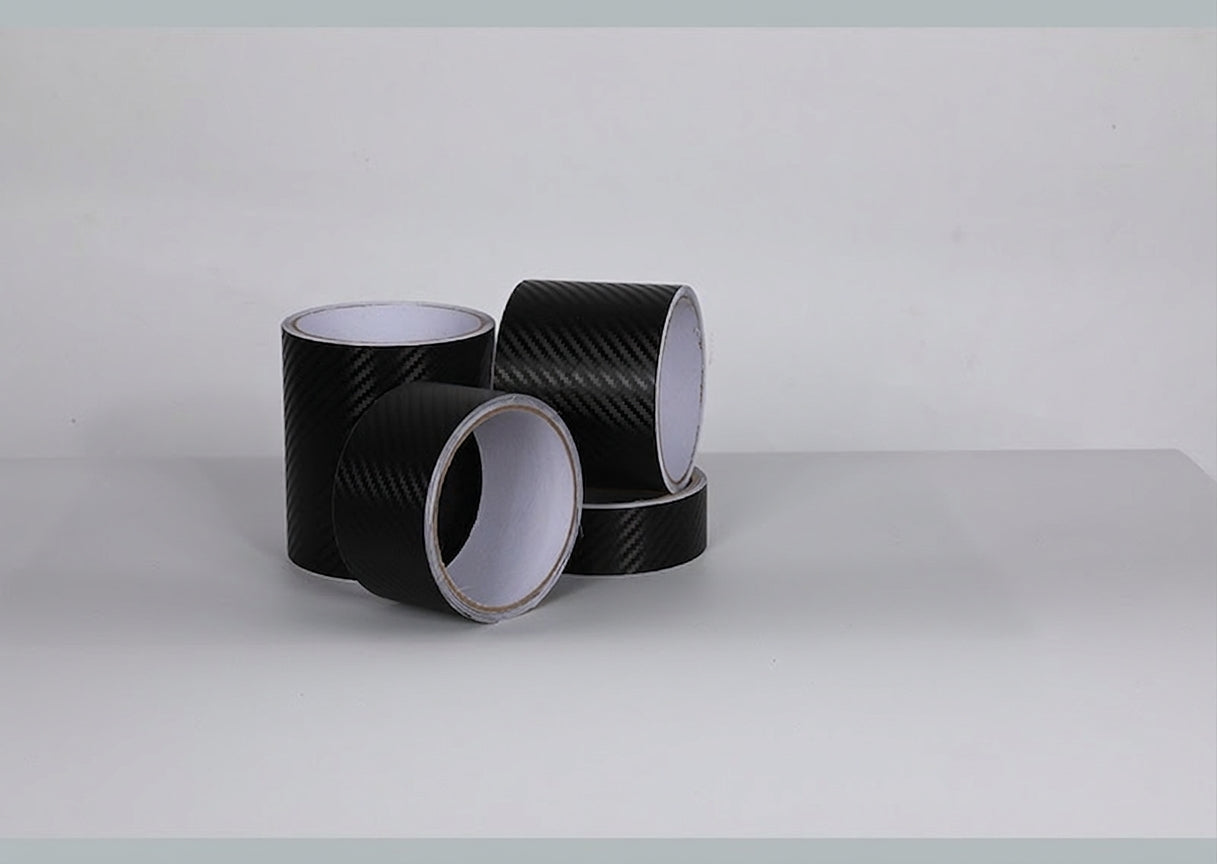 3D carbon fiber car stickers, door sill protection strips, bumper scratch and anti-collision tape, motorcycle and bicycle waterproof