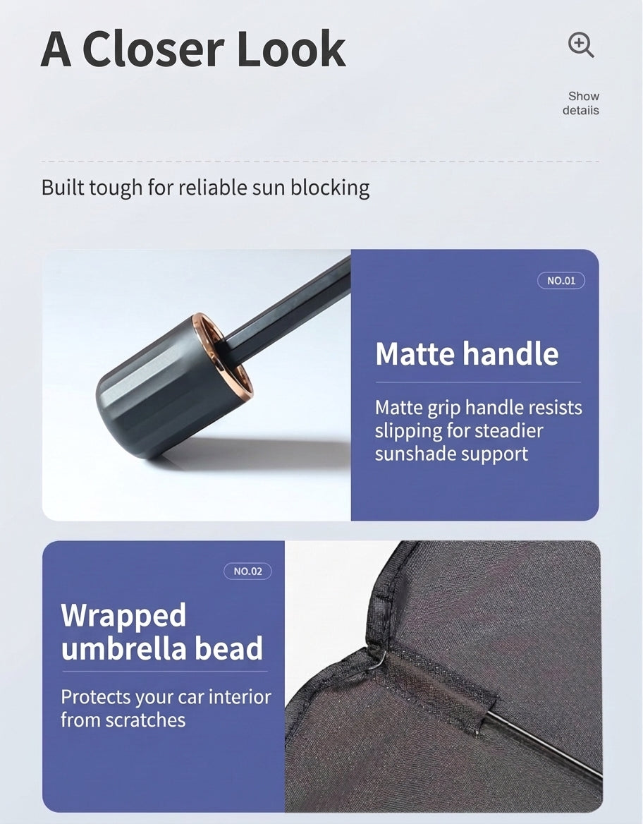 Car Windshield Sunshade Umbrella, UV Protection