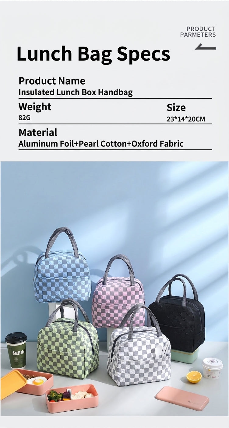 Thermal Lunch Bag, Waterproof Insulated Cooler