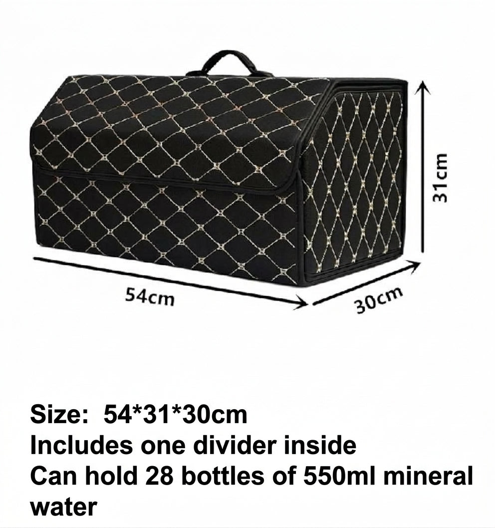 Wholesale cross-border car trunk folding storage boxes, camping storage boxes, outdoor picnic organizer storage boxes