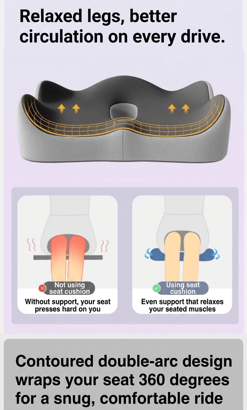 Memory Foam Seat Cushion, Office Chair, Beautiful Butt Pad, Sitting Tool, Student Stool, Memory Foam Waist Support Butt Pad