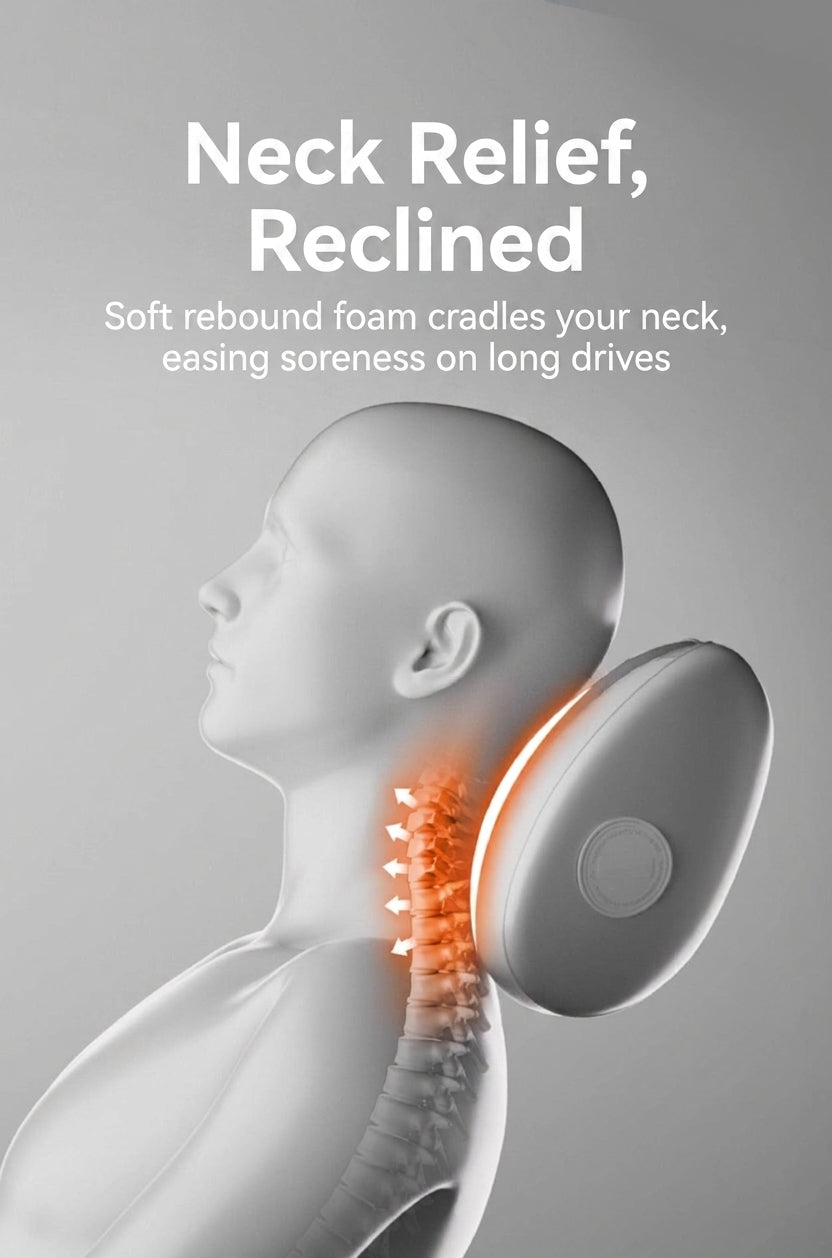 Car headrest neck pillow car aviation grade neck pillow car seat summer driving headrest pillow