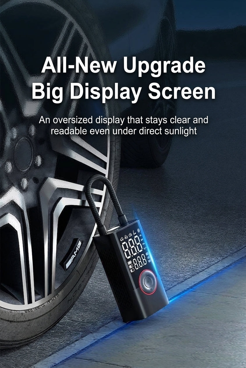 Cross-border portable air pump, mini bike, electric tire, pump, handheld, charging, dual-purpose car inflatable