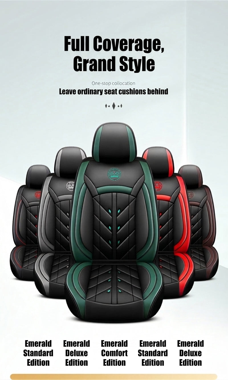 Seat Cushion Cover - Five-Seater All-Season Leather