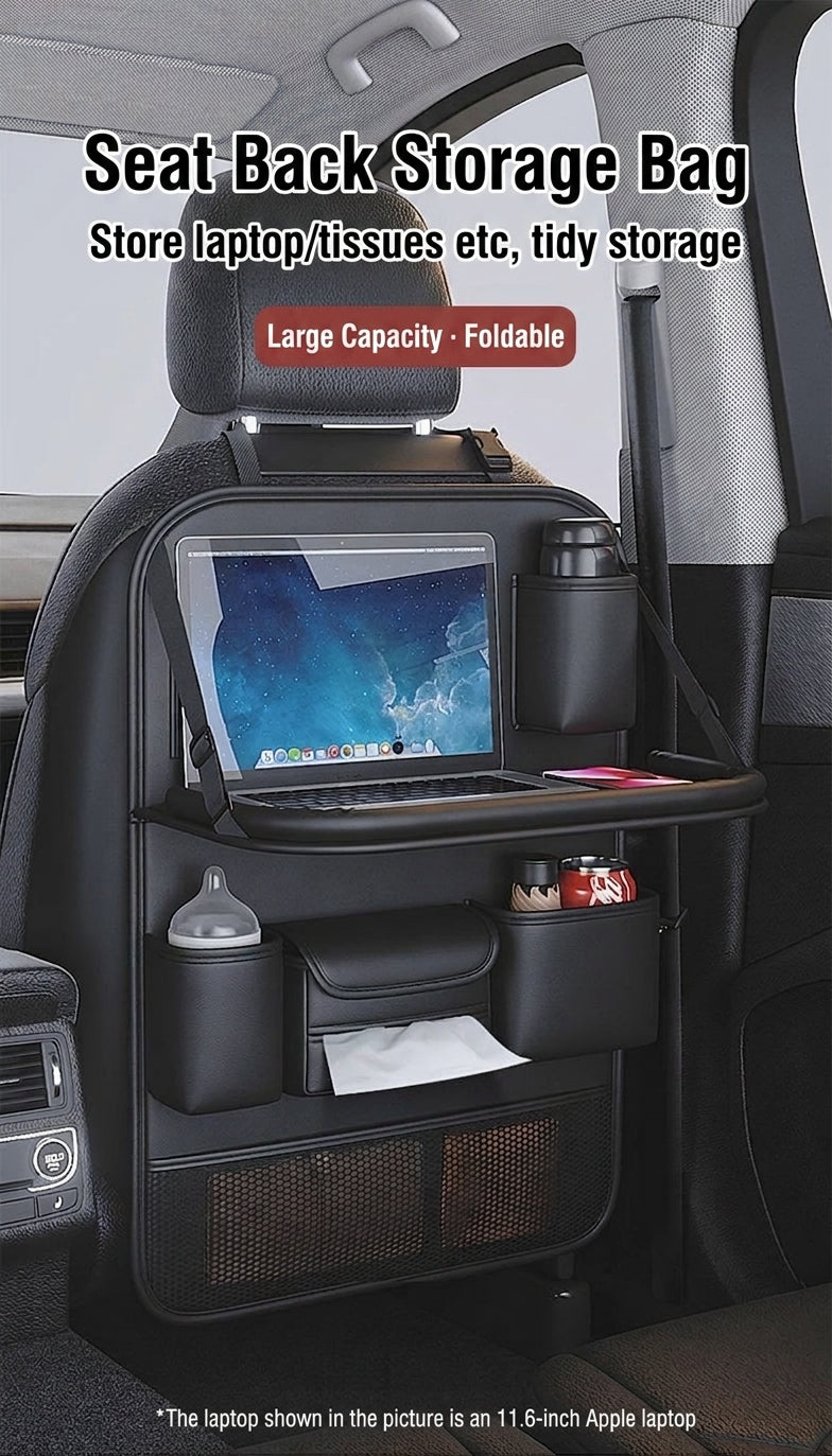 Car seat back, shelf, seat back, storage bag, children's car back seat, folding table, car table, back seat
