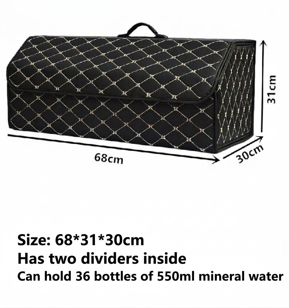 Wholesale cross-border car trunk folding storage boxes, camping storage boxes, outdoor picnic organizer storage boxes