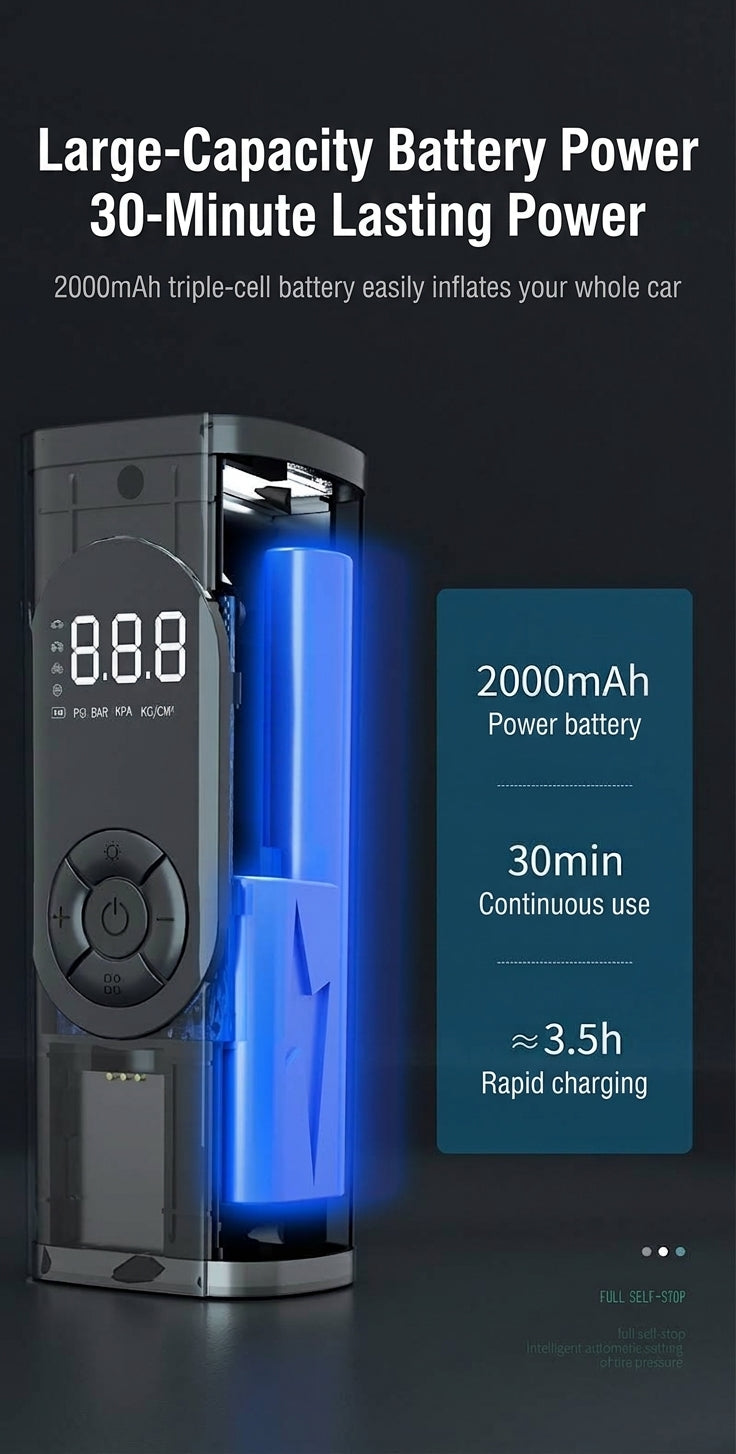 Cross-border Cordless Air Pump Portable Car Electric Pump High Power Tire 12v Car Inflator Pump