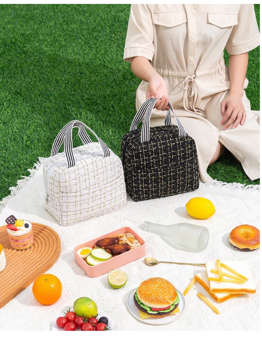 Insulated Lunch Box Bag, Large Capacity