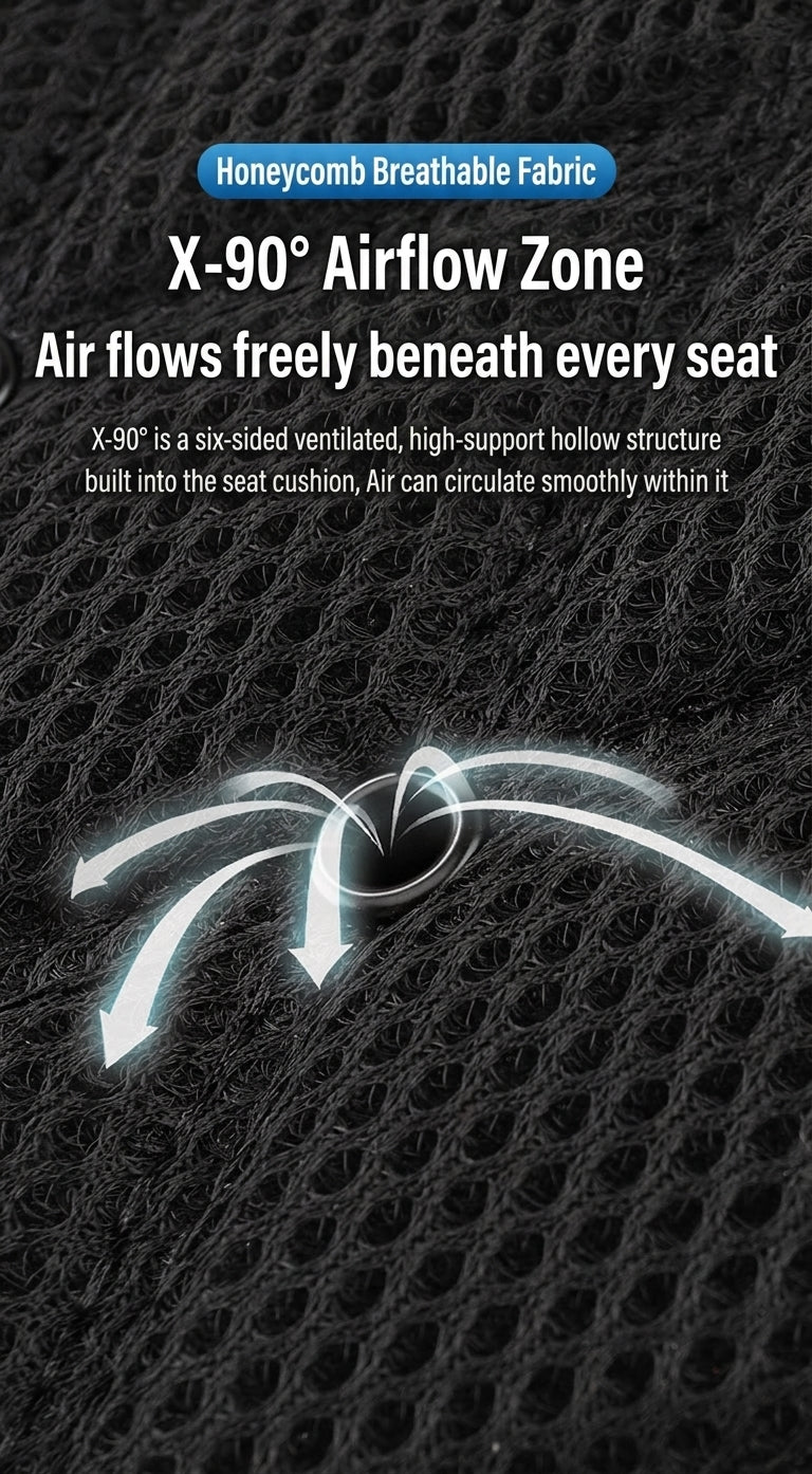 Car seat cushions, summer cooling ventilation seat cushions, 12V and 24V for air blowing, car seat cushion manufacturer OEM customization