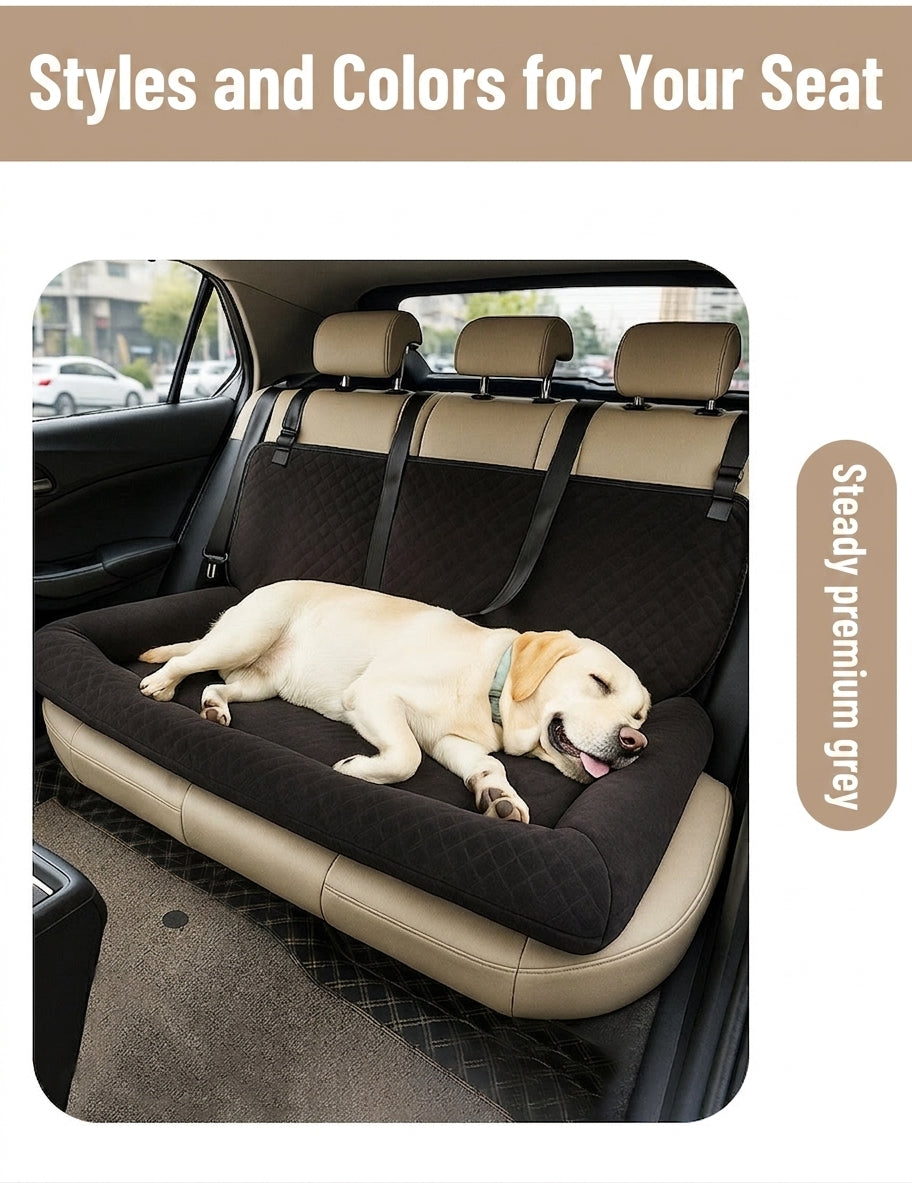 Car kennel puppy car artifact dog car kennel pet car mat front and rear dog out safety seats