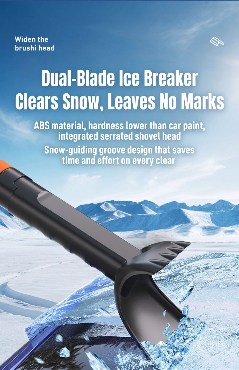 Car Snow Removal Shovel, 5-in-1 Ice Tool
