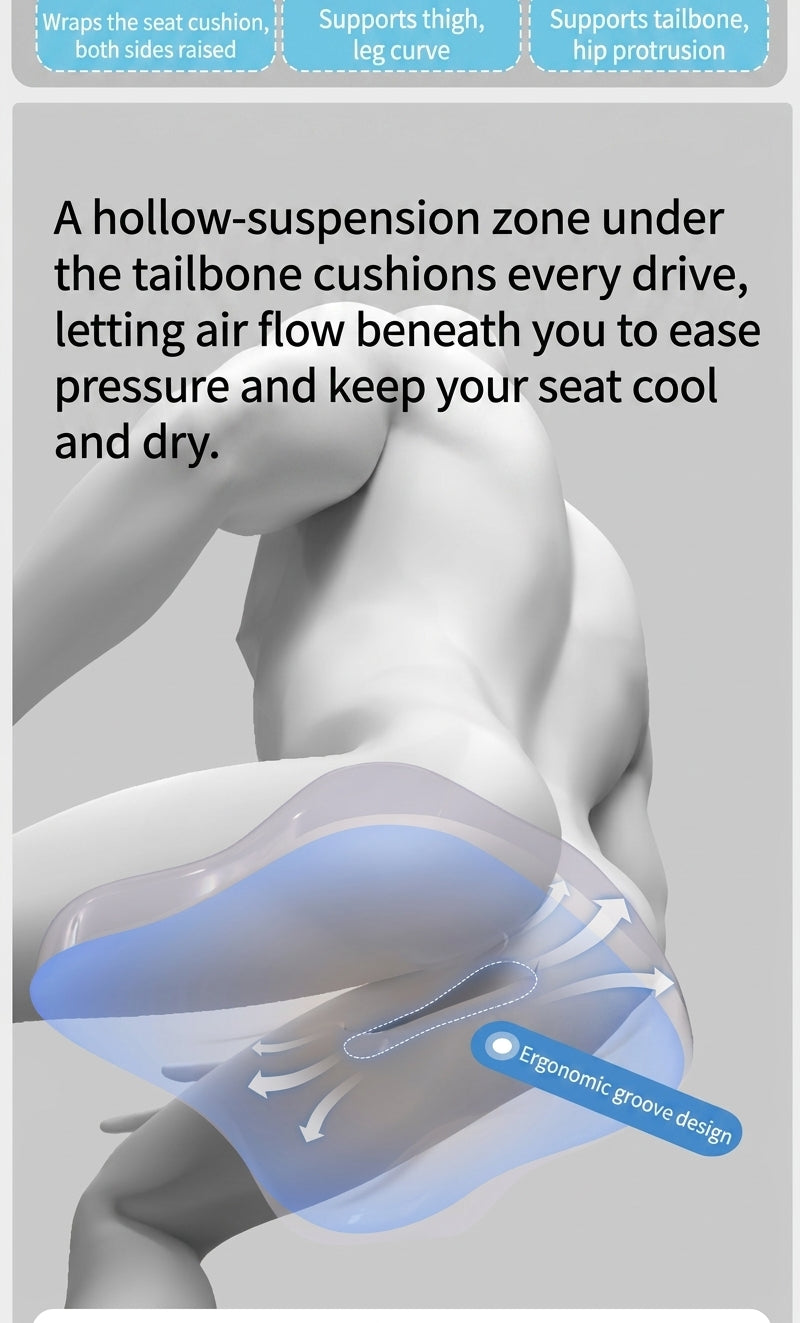 Memory Foam Seat Cushion, Office Chair, Beautiful Butt Pad, Sitting Tool, Student Stool, Memory Foam Waist Support Butt Pad