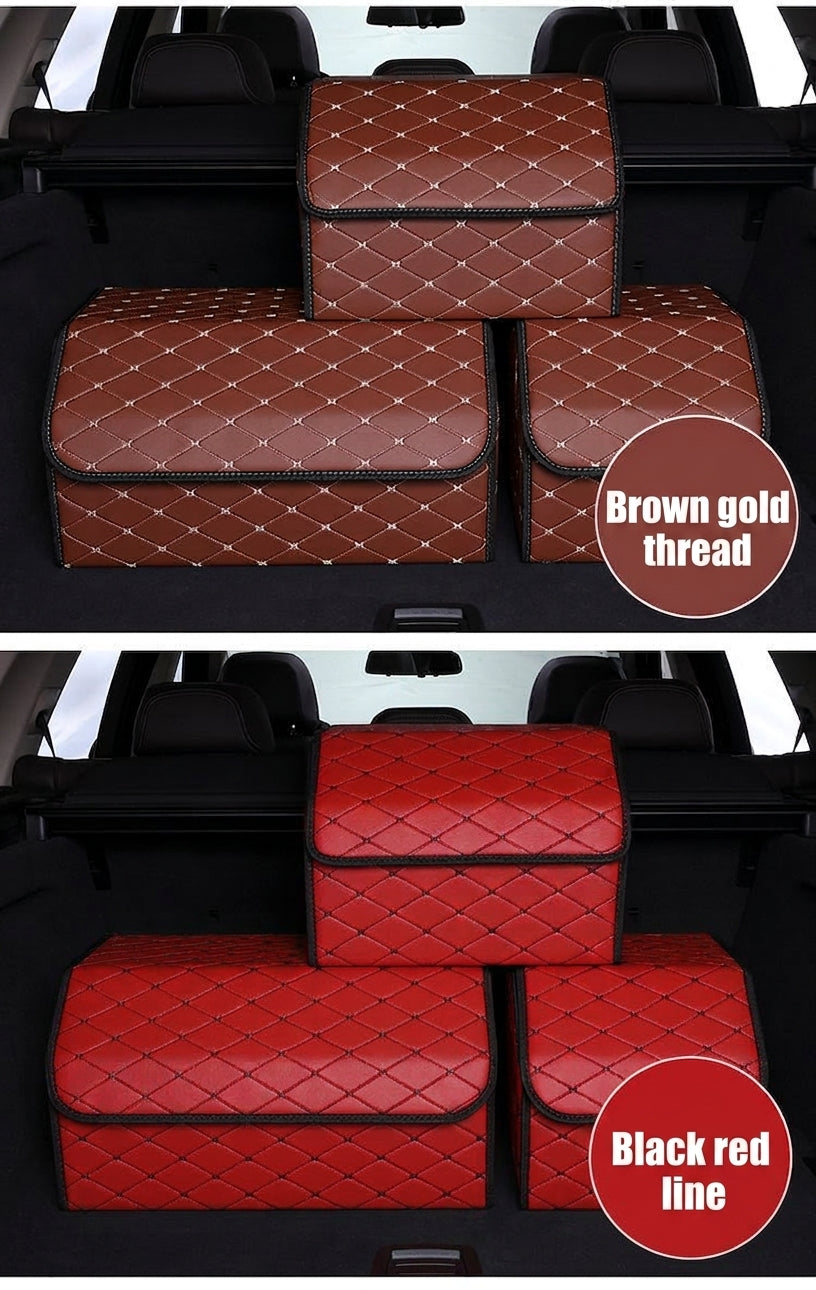 Car storage box, car aftermarket organizer box, storage box, folding box, multifunctional in-car item