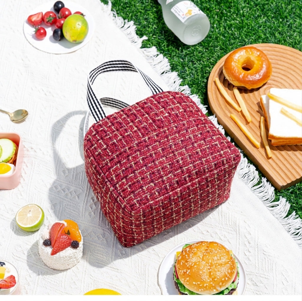 Insulated Lunch Box Bag, Large Capacity