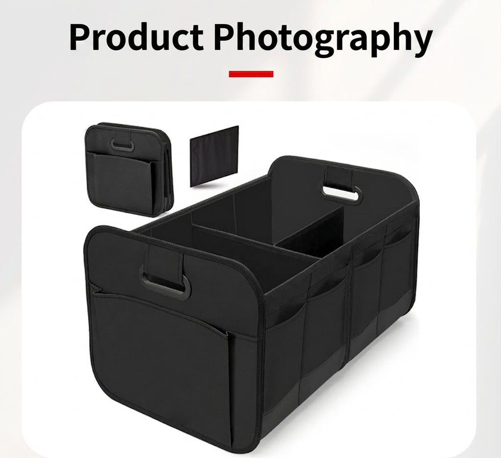 Cross-border car storage box trunk storage box oxford cloth storage box large capacity foldable spot wholesale