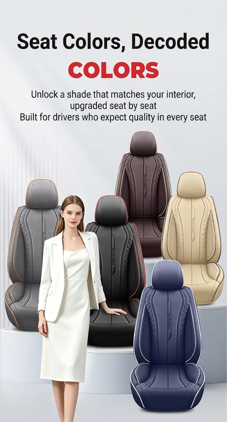 Cross-border car seat cushions, universal premium feel all-season car seat cushions, full-coverage car protection wholesale car seat cushions