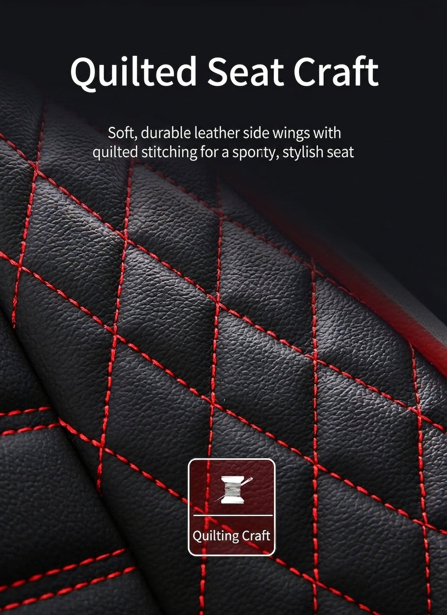 New all-season universal cartoon car seat cushion wholesale, premium feel, full leather, full coverage for small passenger car seat cushions