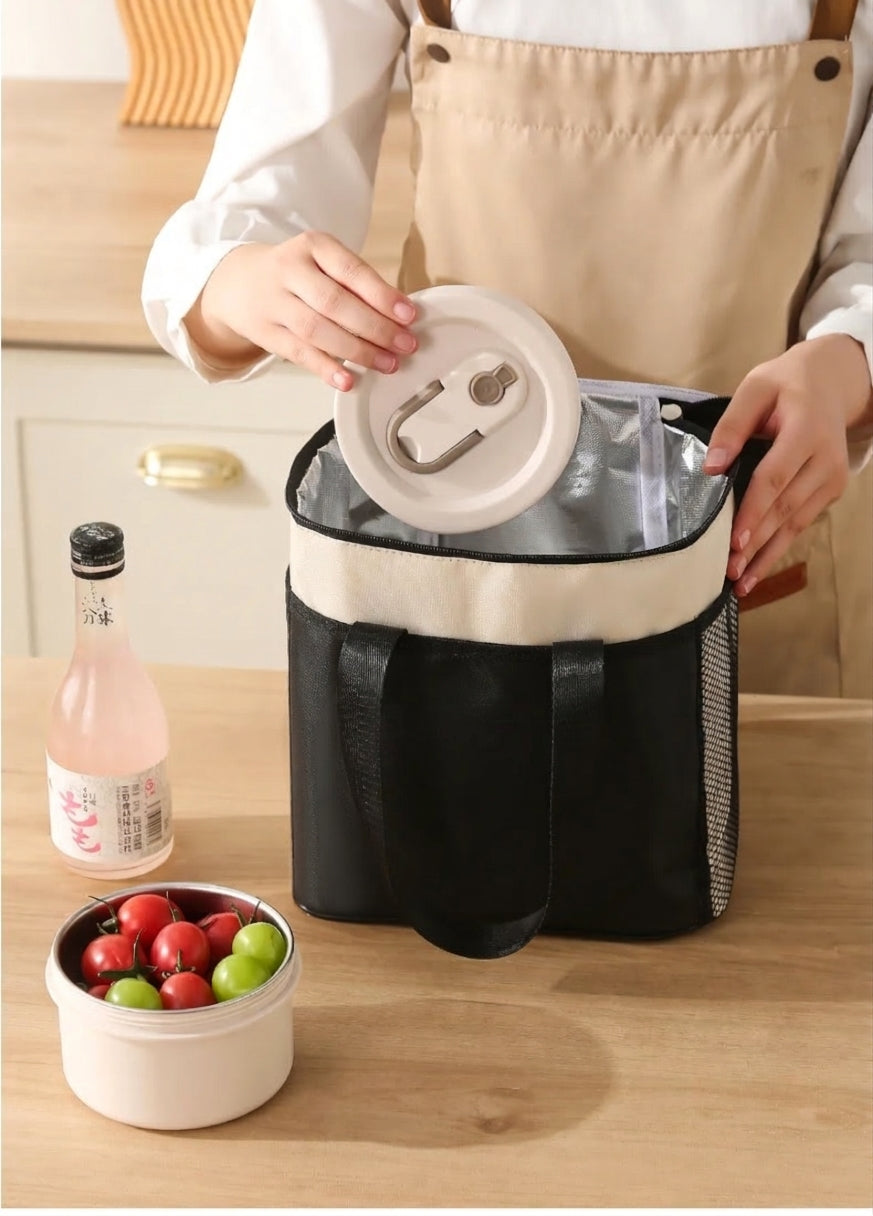 Insulated Lunch Bag, Waterproof Oxford Cloth
