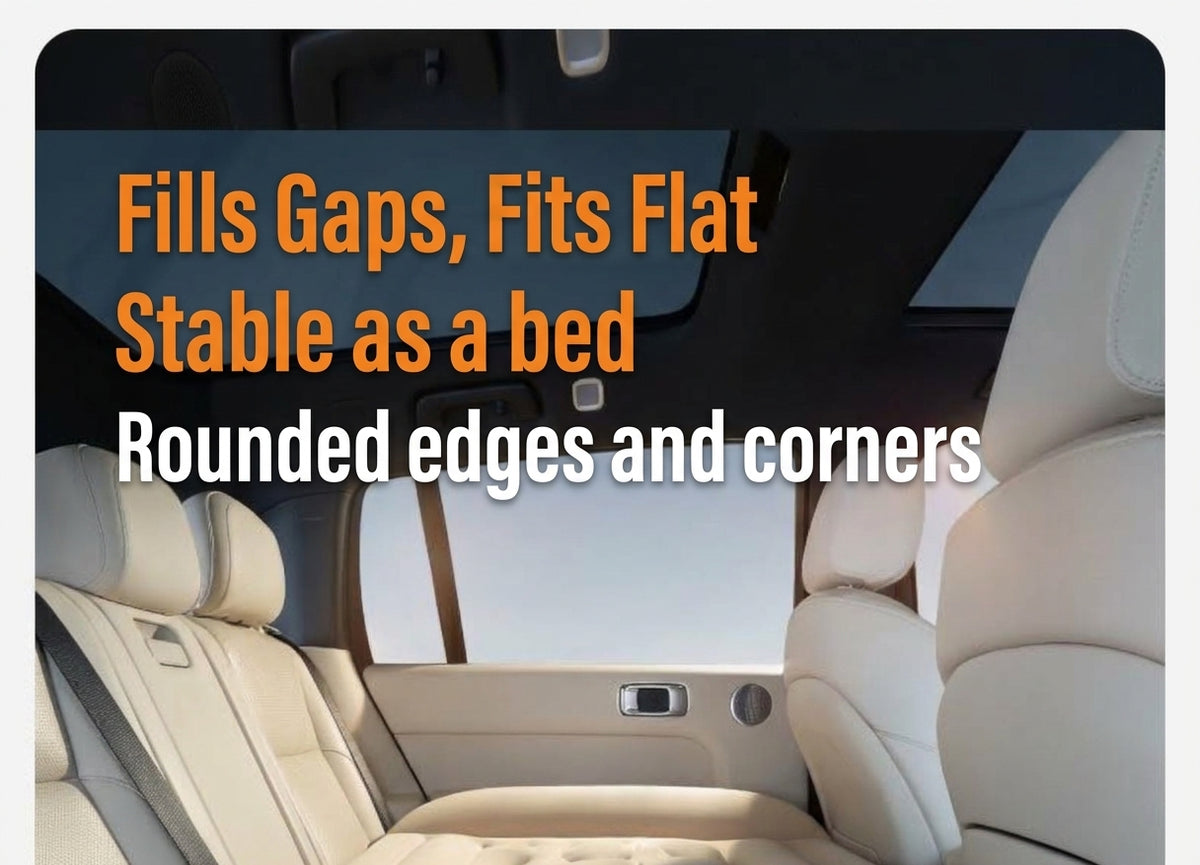Car rear travel mattress new energy sleeping travel automatic charging and discharging carry leveling to fill the inflatable bed