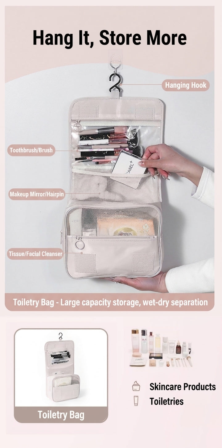 Travel Storage Organizer Set - 7 to 10 Pieces