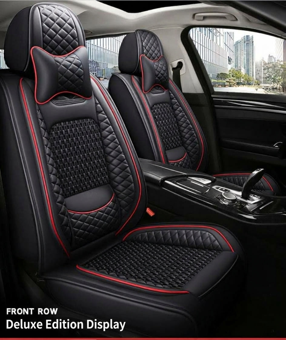Cross-border foreign trade all-season dedicated seat cover full-coverage car seat cover leather seat cover summer ice silk seat cushion