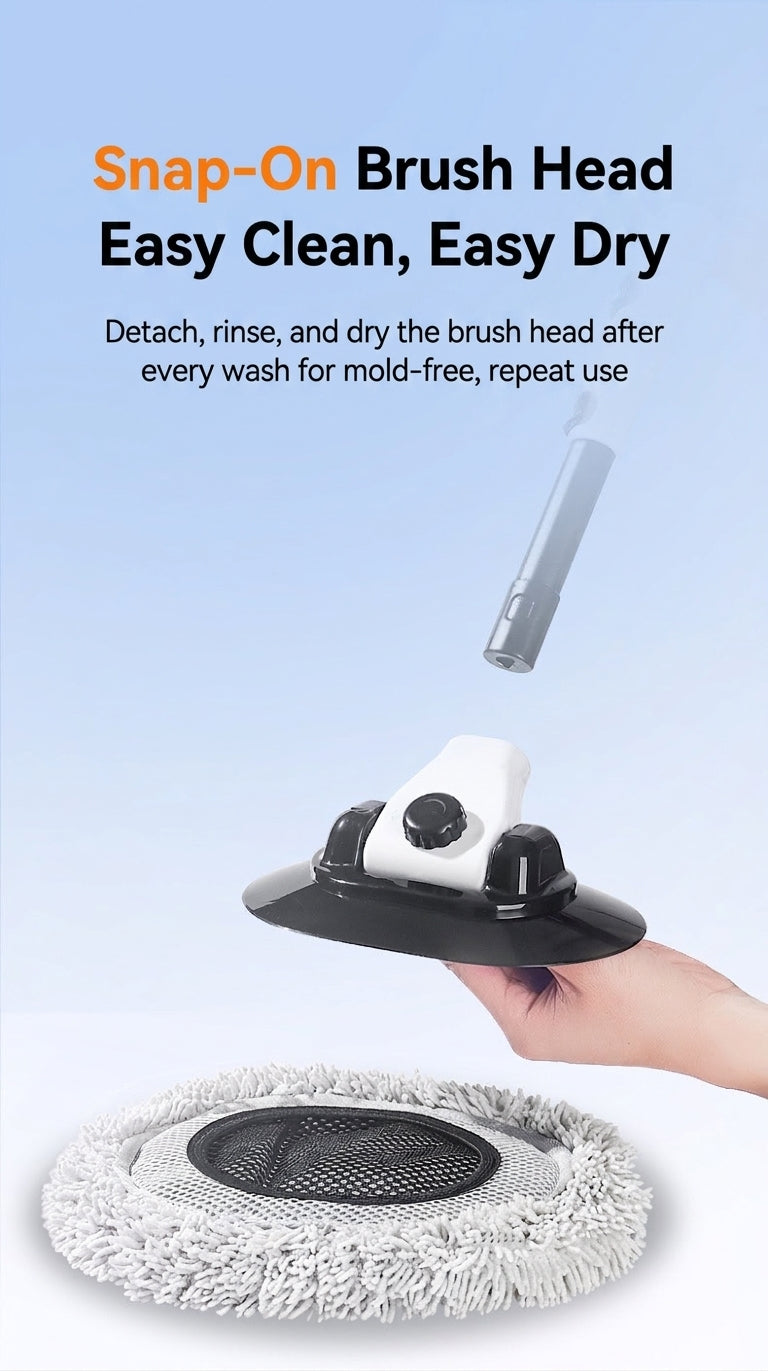Car Wash Mop with Retractable Bending Rod