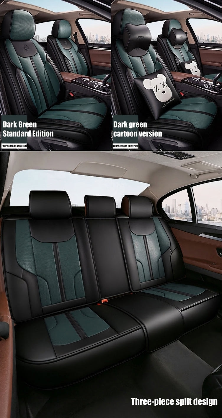 The new car seat cushion fully surrounds full pictorial cartoon cute four-season universal five-seat seat cover, directly supplied and shipped from the manufacturer