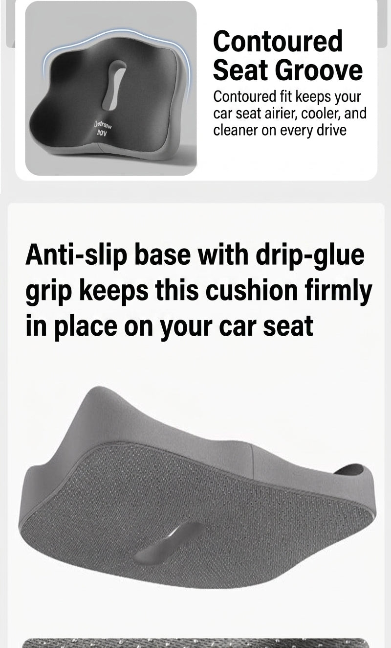 Memory Foam Seat Cushion, Office Chair, Beautiful Butt Pad, Sitting Tool, Student Stool, Memory Foam Waist Support Butt Pad