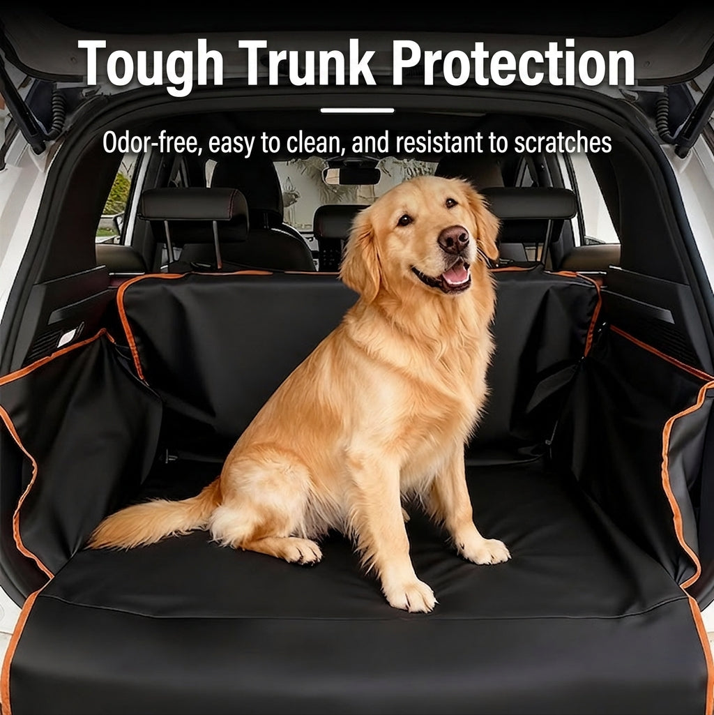 Best-selling car rear seat trunk mat for pet cars, multifunctional car seat mat for dogs, anti-dirt seat