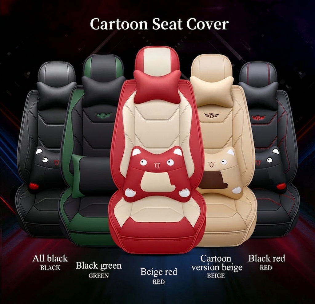New car cushion leather all-wrap wear-resistant leather car seat cover is suitable for small car SUV car seat cover in all seasons