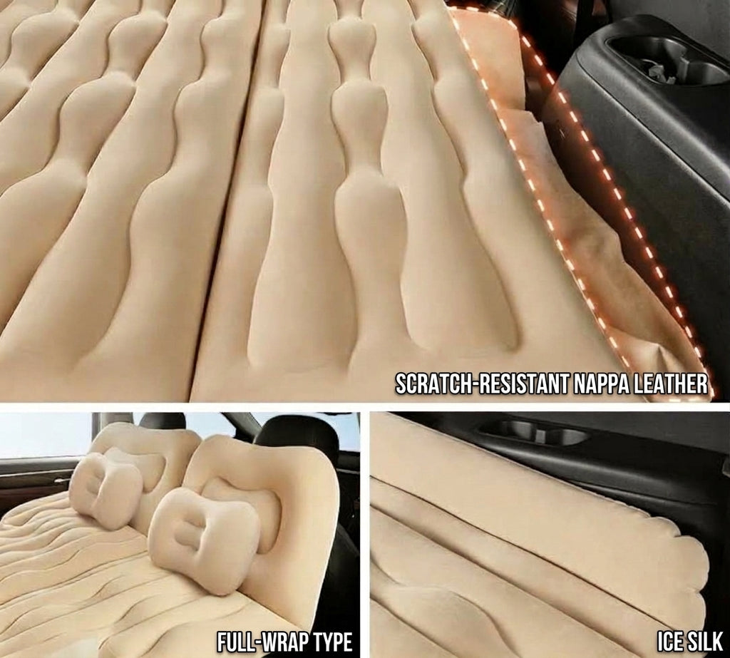 SUV inflatable mattress, car trunk air mattress, in-car sleeping essential, suitable for car camping, Tesla