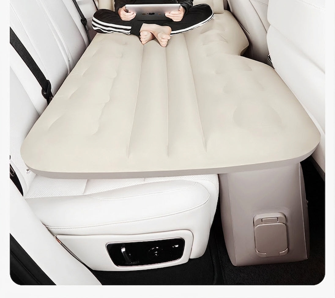 Car rear sleeping automatic travel mattress sedan air mattress car sleeping in the car portable intelligent AI car inflatable bed