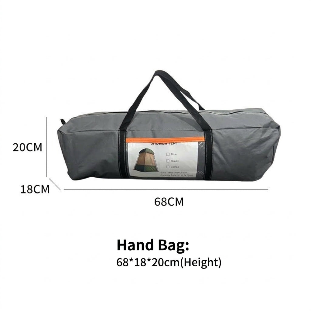 Enlarged and raised outdoor dressing, bathing, tents, camping, beach, fishing tent, model changing mobile toilet tent