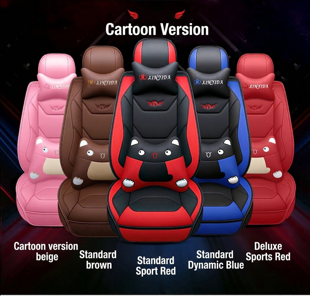 New car cushion leather all-wrap wear-resistant leather car seat cover is suitable for small car SUV car seat cover in all seasons