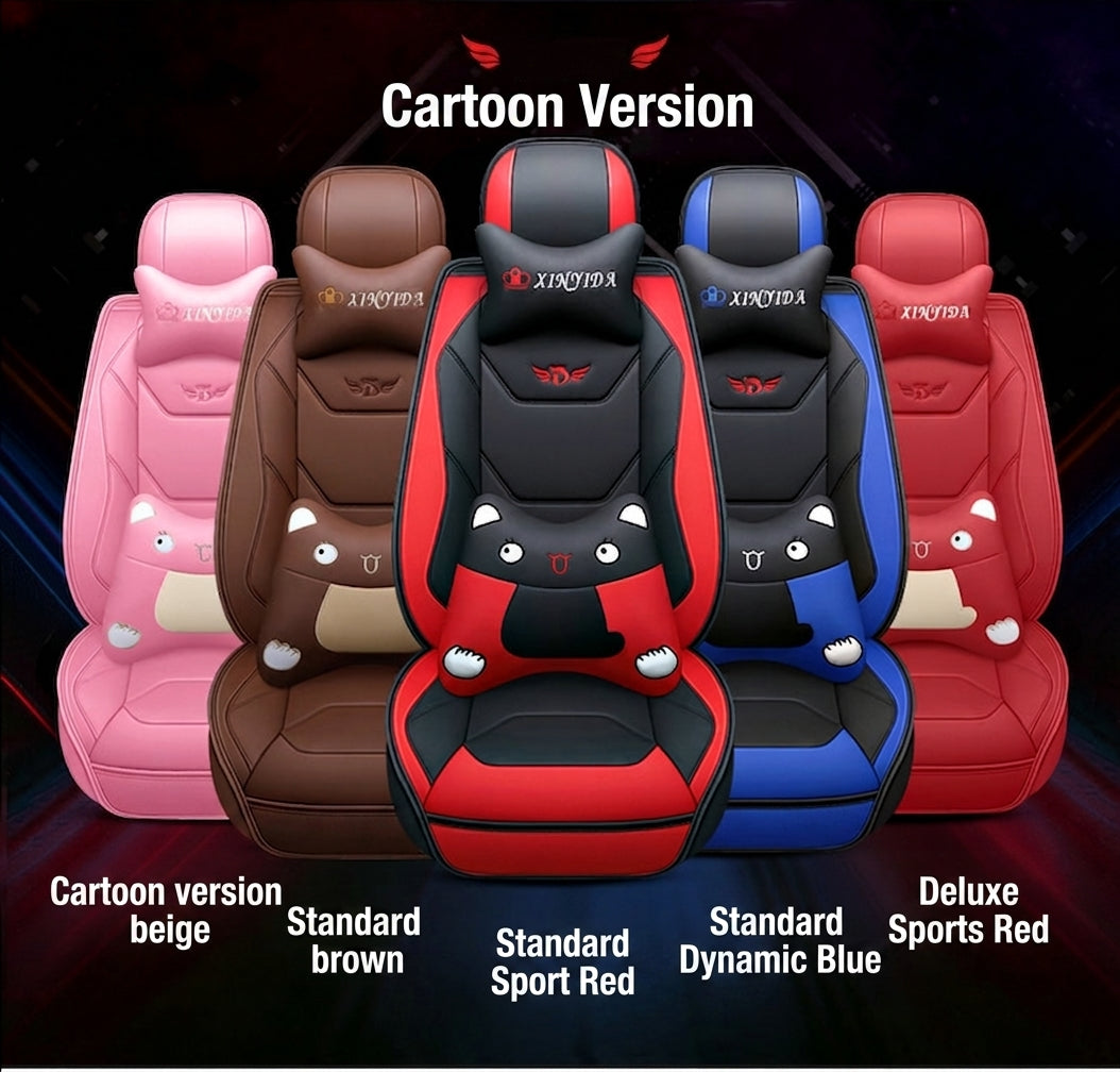 New car cushion leather all-wrap wear-resistant leather car seat cover is suitable for small car SUV car seat cover in all seasons