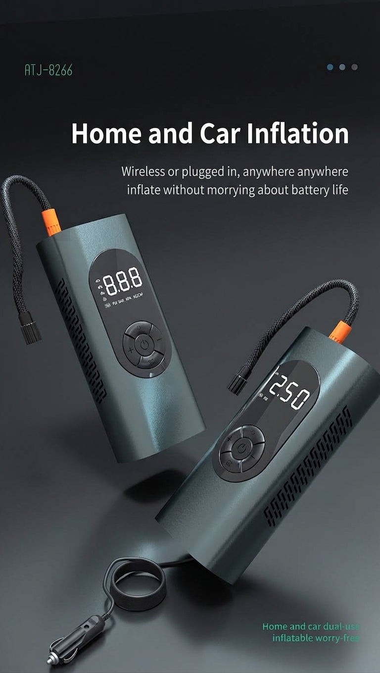 Cross-border Cordless Air Pump Portable Car Electric Pump High Power Tire 12v Car Inflator Pump