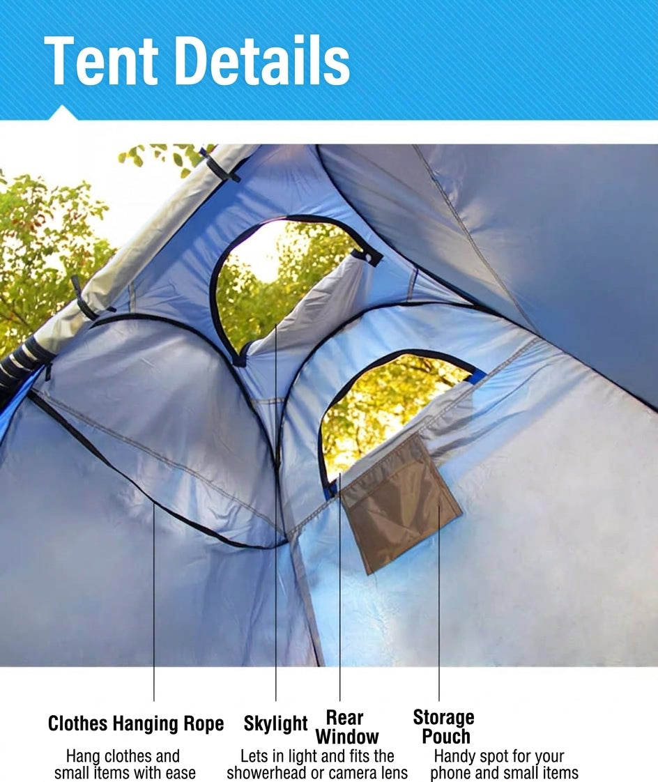 [Cross-border Hot Item] Outdoor bathing tent, portable toilet changing shower and camping switch