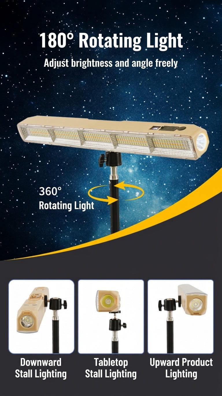 LED Camping Light Tube, Waterproof Tent Lamp