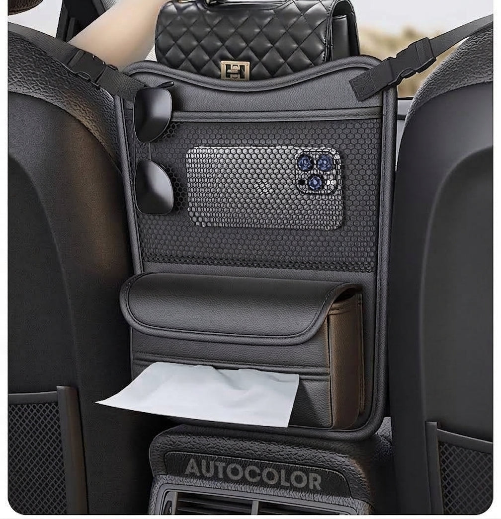 Car middle seat storage, car storage, hanging bag, multi-functional central control bag, car essential supplies in stock