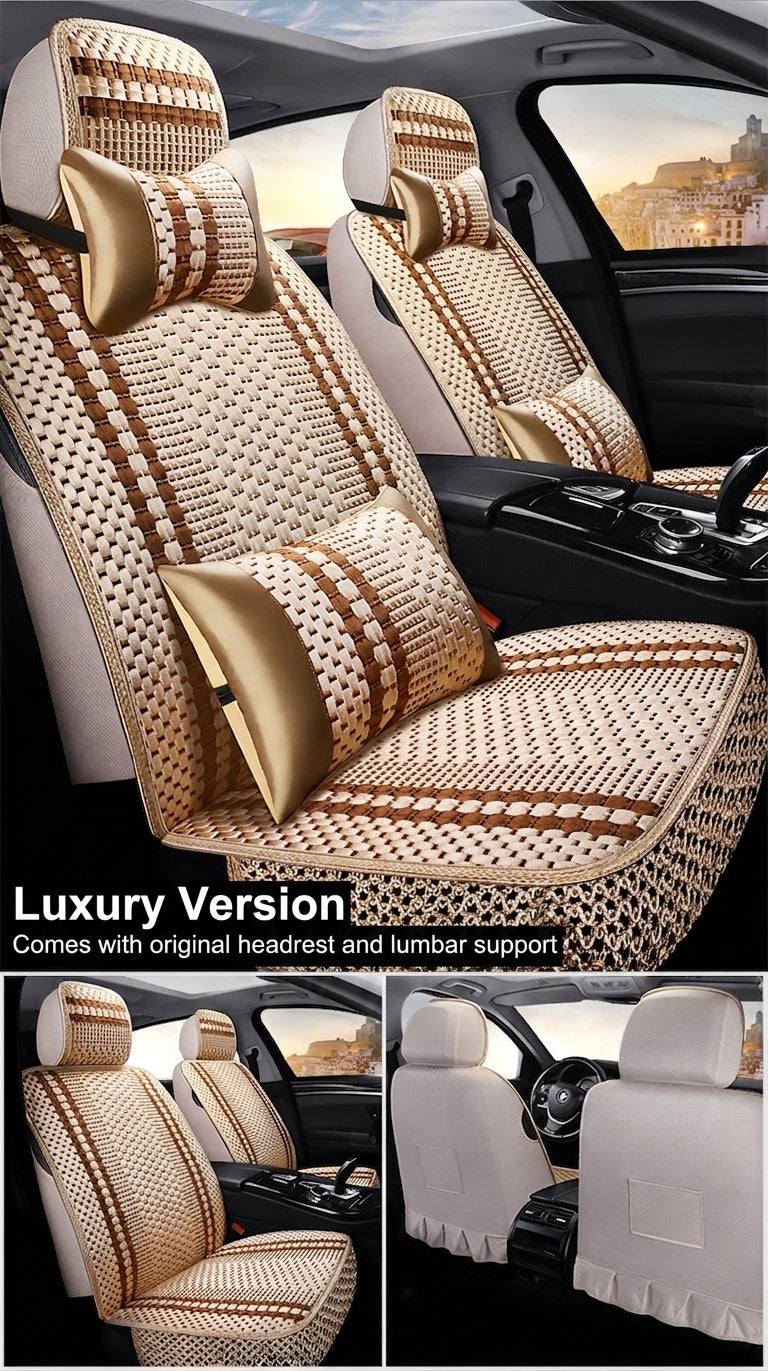 Car Cushion Four Seasons Universal Ice Silk Seat Cover Summer Cool Cushion Single Piece Car Single Pad Wholesale Factory Direct All-Inclusive