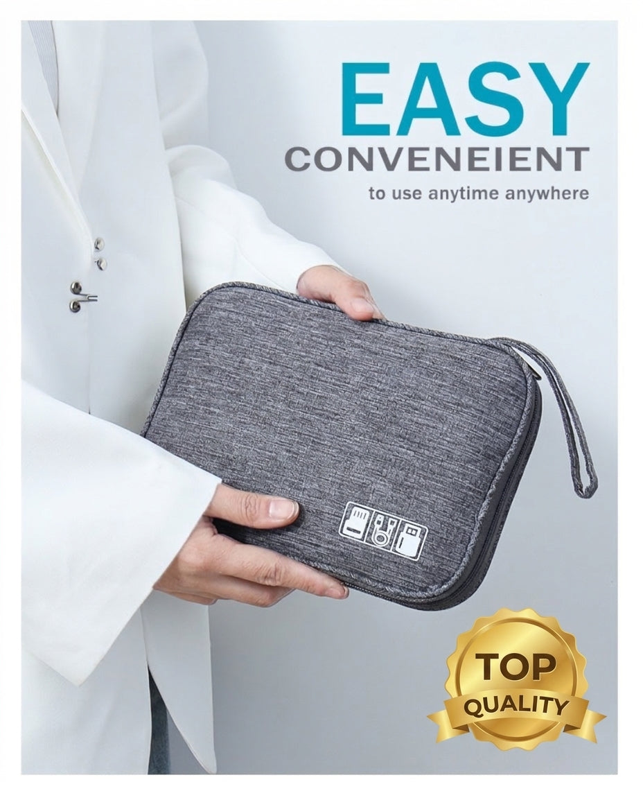 Car Storage Organizer Bag for Cables & Accessories